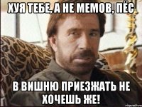хуя тебе, а не мемов, пёс В Вишню приезжать не хочешь же!