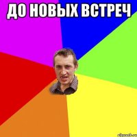 ДО НОВЫХ ВСТРЕЧ 