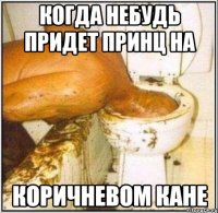 Когда небудь придет принц на Коричневом кане