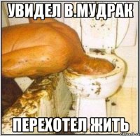 увидел В.Мудрак перехотел жить
