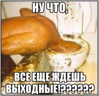 ну что, все еще ждешь ВЫХОДНЫЕ!??????
