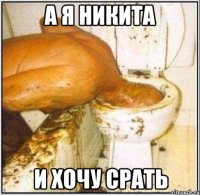 А я Никита и хочу срать
