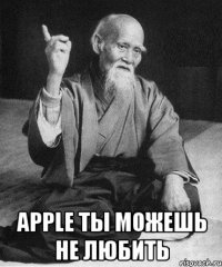  Apple ты можешь не любить