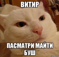ВИТИР пасматри МАЙТИ БУШ