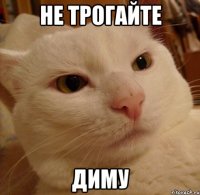 не трогайте Диму