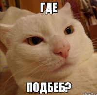 ГДЕ ПОДБЕБ?