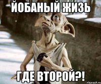 йОбаный жизь где второй?!