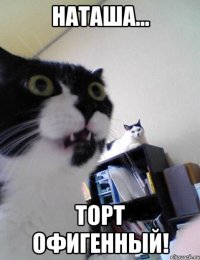 Наташа... торт офигенный!