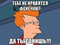 Тебе не нравятся ФеНеЧкИ? Да ты гонишь!!!