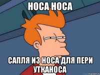 НОСА НОСА САПЛЯ ИЗ НОСА ДЛЯ ПЕРИ УТКАНОСА