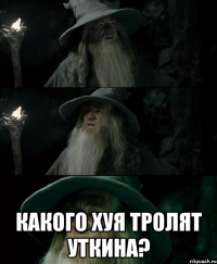  Какого хуя тролят Уткина?