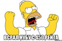  Всрал нубу с 450 рейта