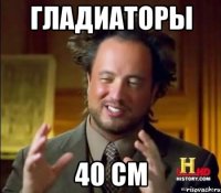 Гладиаторы 40 см