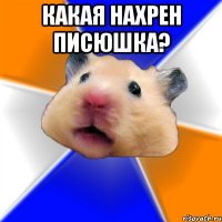 какая нахрен писюшка? 