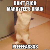 DON'T FUCK MARRYTEE'S BRAIN PLEEEEASSSS