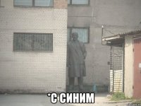  *С синим