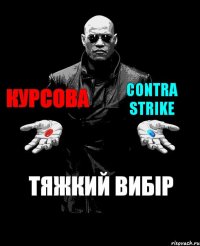 курсова Contra Strike тяжкий вибір