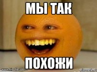 Мы так ПОХОЖИ