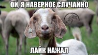 ой, я наверное случайно лайк нажал