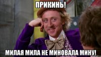 Прикинь! Милая Мила не миновала мину!
