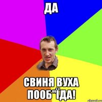 Да свиня вуха пооб"їда!