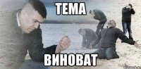 Тема виноват