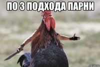 по 3 подхода парни 
