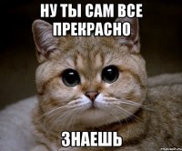 Ну ты сам все прекрасно знаешь