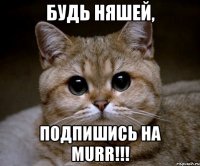 Будь Няшей, Подпишись на Murr!!!