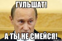 Гульшат! А ты не смейся!