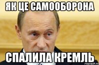 ЯК ЦЕ САМООБОРОНА СПАЛИЛА КРЕМЛЬ