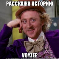 Расскажи историю VOYZEE