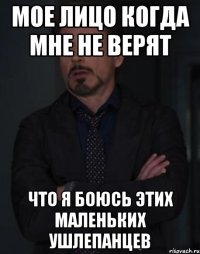 мое лицо когда мне не верят что я боюсь этих маленьких ушлепанцев