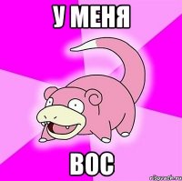 У меня ВОС