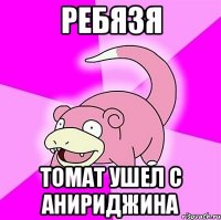 Ребязя томат ушел с Анириджина