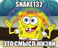 Snake132 Это смысл жизни