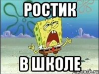 Ростик в школе