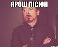 Ярош пісюн 
