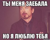 Ты меня заебала Но я люблю тебя