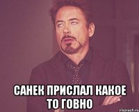  Санек прислал какое то говно