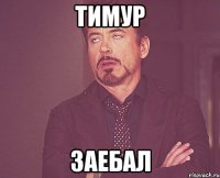 Тимур Заебал