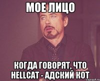 МОЕ ЛИЦО КОГДА ГОВОРЯТ, ЧТО HELLCAT - АДСКИЙ КОТ