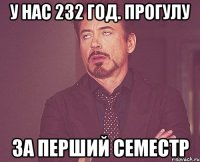 у нас 232 год. прогулу за перший семестр