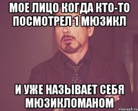 мое лицо когда кто-то посмотрел 1 мюзикл и уже называет себя мюзикломаном