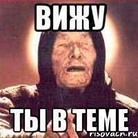 ВИЖУ ТЫ В ТЕМЕ