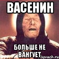 Васенин Больше не Вангует
