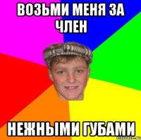 Возьми меня за член нежными губами