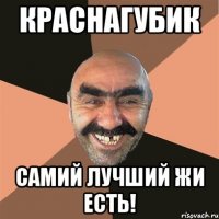 КРАСНАГУБИК САМИЙ ЛУЧШИЙ ЖИ ЕСТЬ!