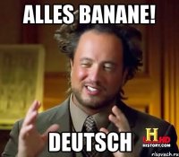 Alles Banane! Deutsch