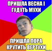 пришла весна і гудуть мухи пришла пора крутить вертухи